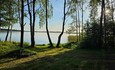 Озеро Струсто, вид с полуострова Пантелеевский Рог