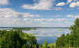 National Park "Braslav lakes", Озеро «Снуды» летом. 