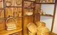 Museum of traditional culture in Braslav, Корзинки из лозы и дерева 
