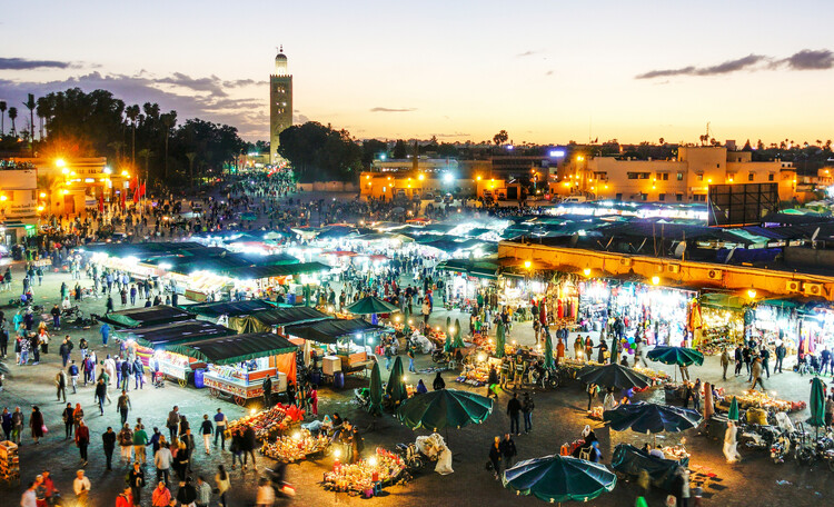 Marrakech by night