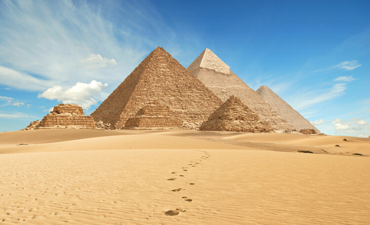 Giza Pyramids and Great Sphinx