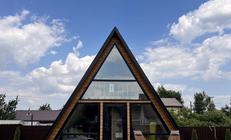 Треугольный дом a_frame_lisenok