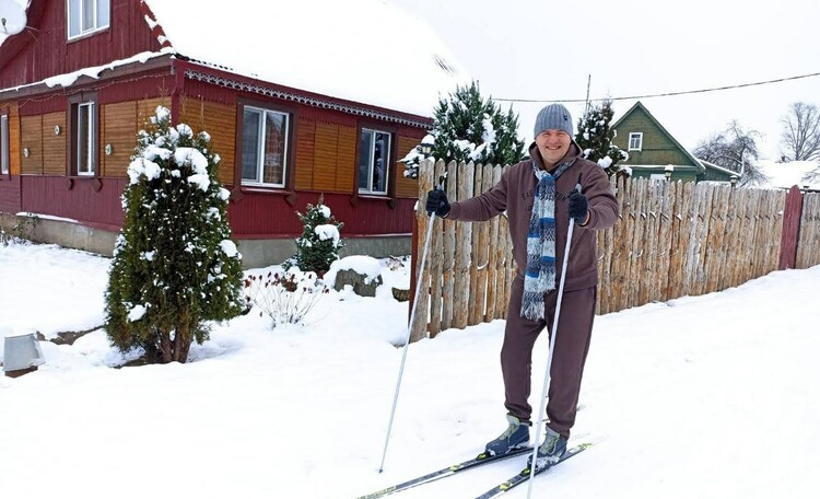 Зимние активности - лыжи Фишер