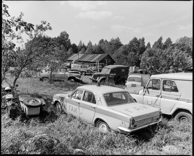 The Museum of retro cars in Zabrodye