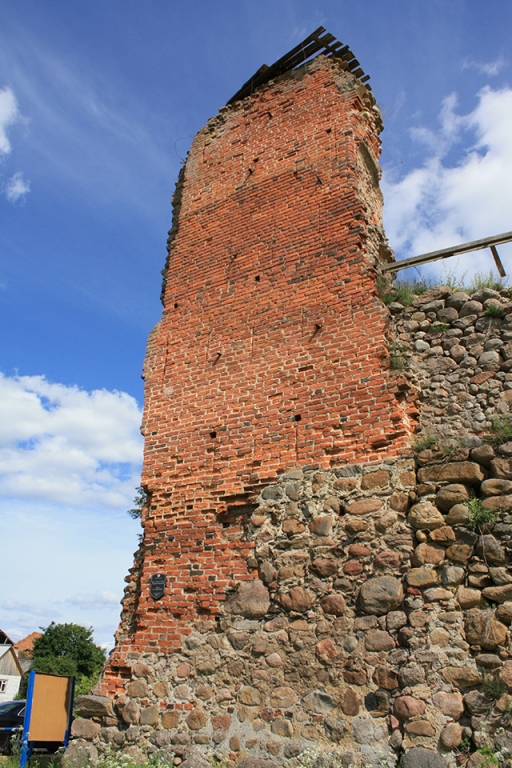 Krevo castle, Руины Кревского замка