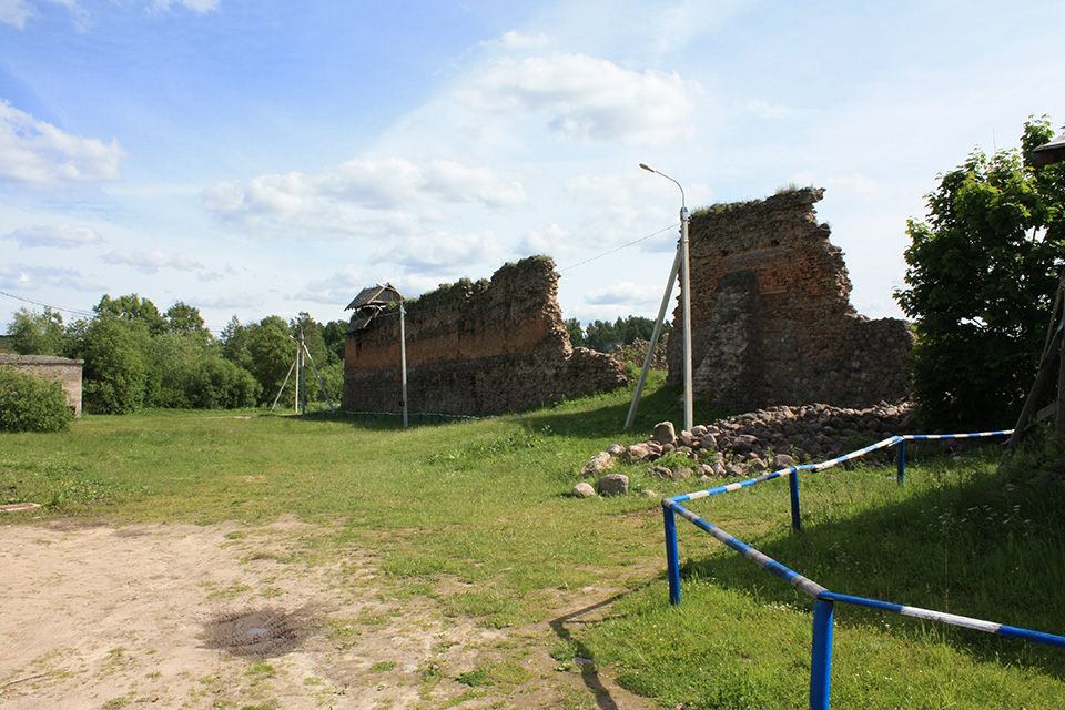Krevo castle, Руины Кревского замка